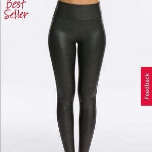 Spanx Faux Leather Leggings *description*